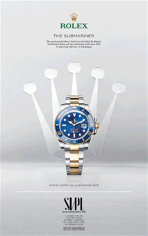 Affiche Rolex .